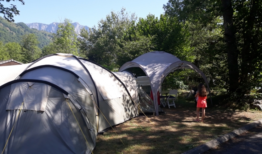 Camping-Le pas de lours-ariege-pyrenees