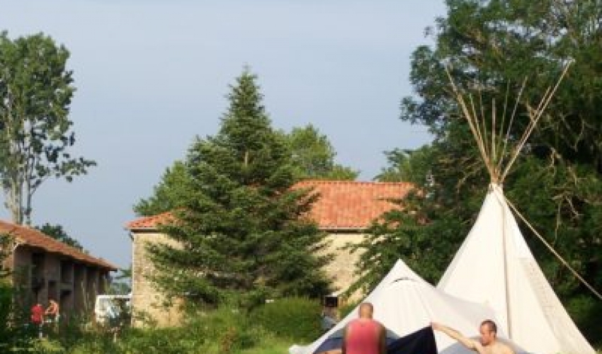 camping Tipi ariege pyrenees